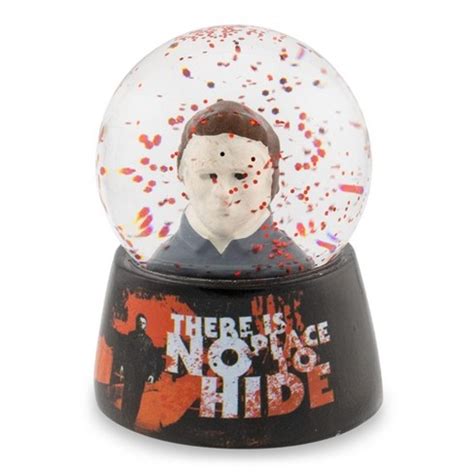 Halloween Michael Myers No Place to Hide Mini Snow Globe.